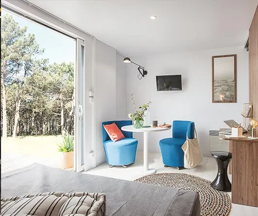 Camping Pre Bas Interieur Cottage TAOS Tribu