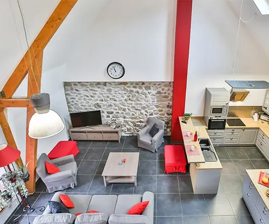 Camping Pre Bas Interieur Gite