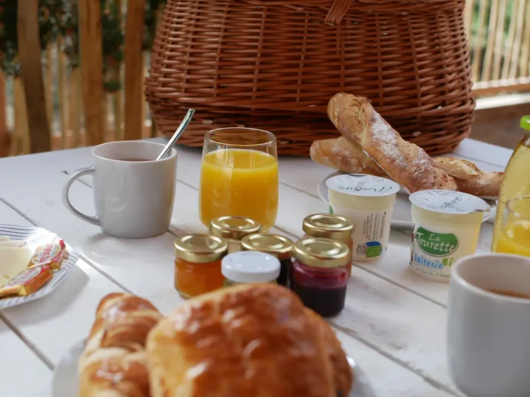 cabanes chateaux spas peydebe petit dejeuner 768x576