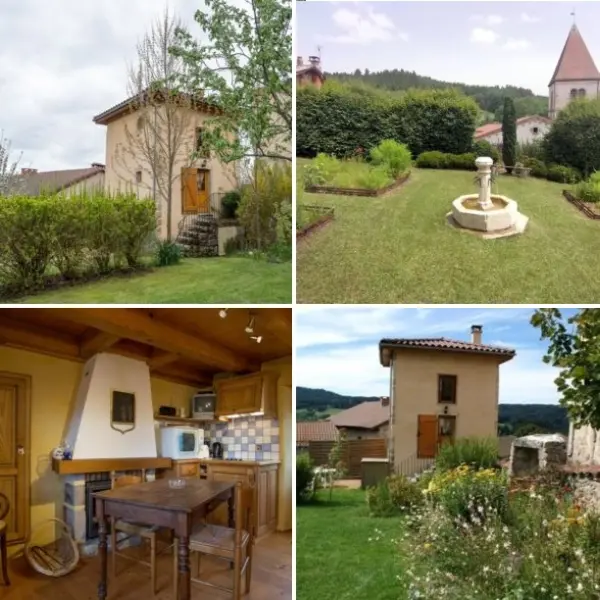 gite chastel forez cuisine jardin